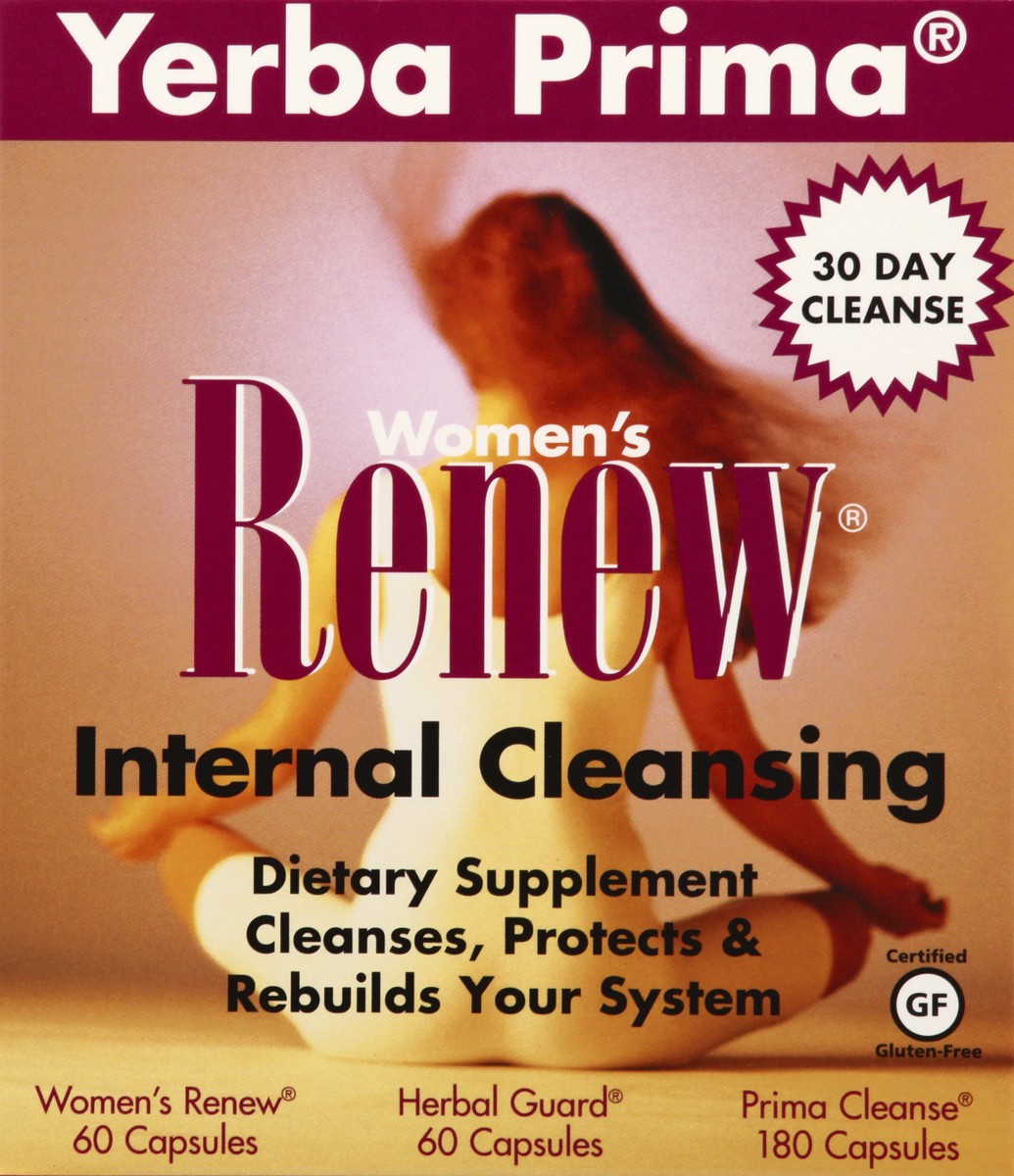 slide 4 of 13, Yerba Prima Cleanse Womn Renew Intrnl Kit, 1 ct