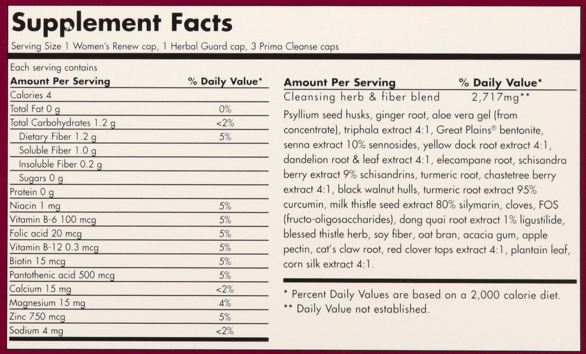 slide 9 of 13, Yerba Prima Cleanse Womn Renew Intrnl Kit, 1 ct