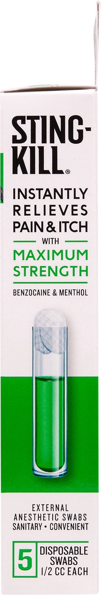 slide 7 of 7, Sting-Kill Swabs (Box), 5 ct