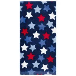 Meijer Corporate Seasonal MCS Americana Stars & Stars Fiber Reactive Kitchen Towel, 16 in x 25 in