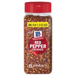 McCormick Crushed Red Pepper, 4.62 oz