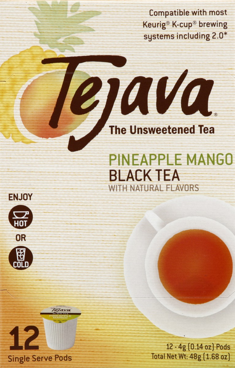 slide 1 of 8, Tejava Black Tea 12 ea, 12 ct