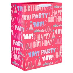 American Greetings Happy Birthday Pink Jumbo Gift Bag