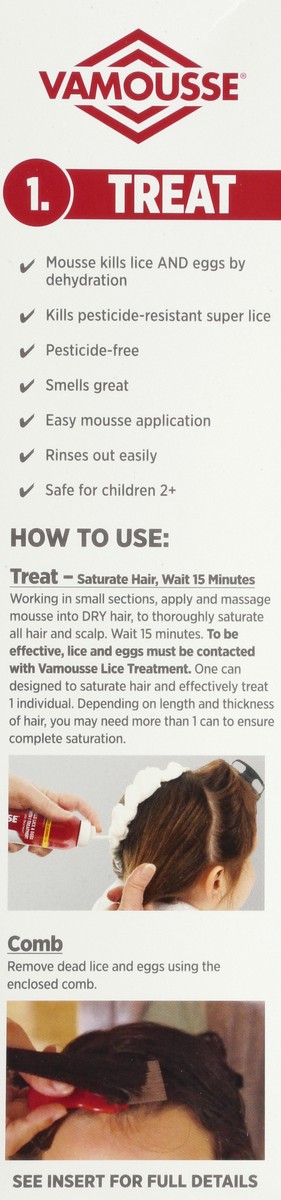 slide 6 of 13, Vamousse Pesticide-Free Lice Treatment Complete Kit 1 ea, 1 ea