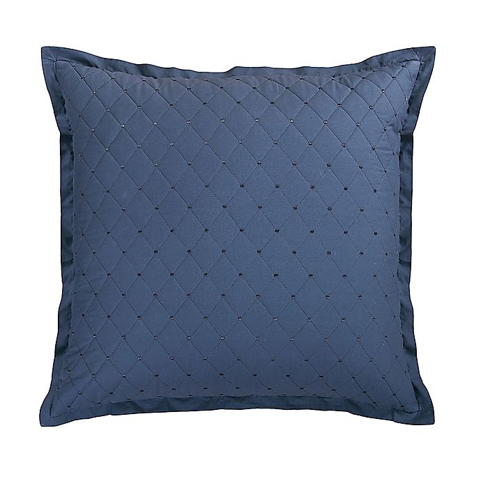 slide 1 of 2, Donna Sharp Trellis European Pillow Sham - Blue, 1 ct