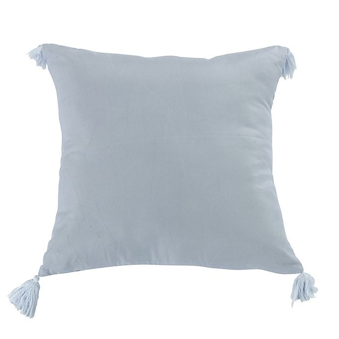 slide 2 of 2, Donna Sharp Silver Branch Square Throw Pillow - Blue, 1 ct