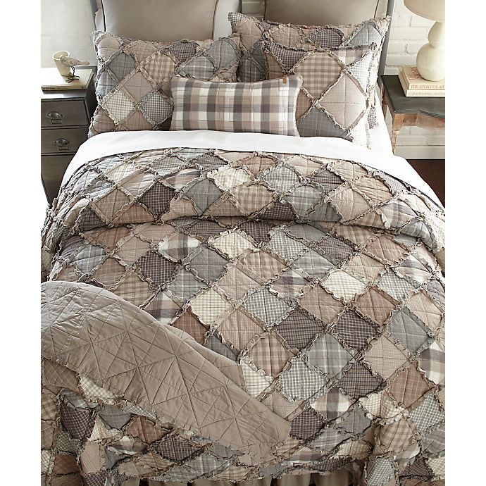 slide 2 of 2, Donna Sharp Smoky Mountain Standard Pillow Sham - Beige, 1 ct