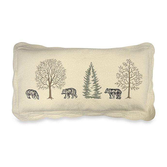 slide 2 of 3, Donna Sharp Bear Creek European Pillow Sham, 1 ct