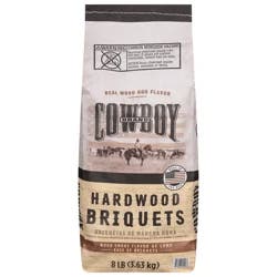 Cowboy Charcoal Hardwood Briquets 8 lb