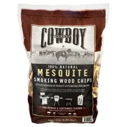 Cowboy Charcoal Smoking Chips Mesquite Wood
