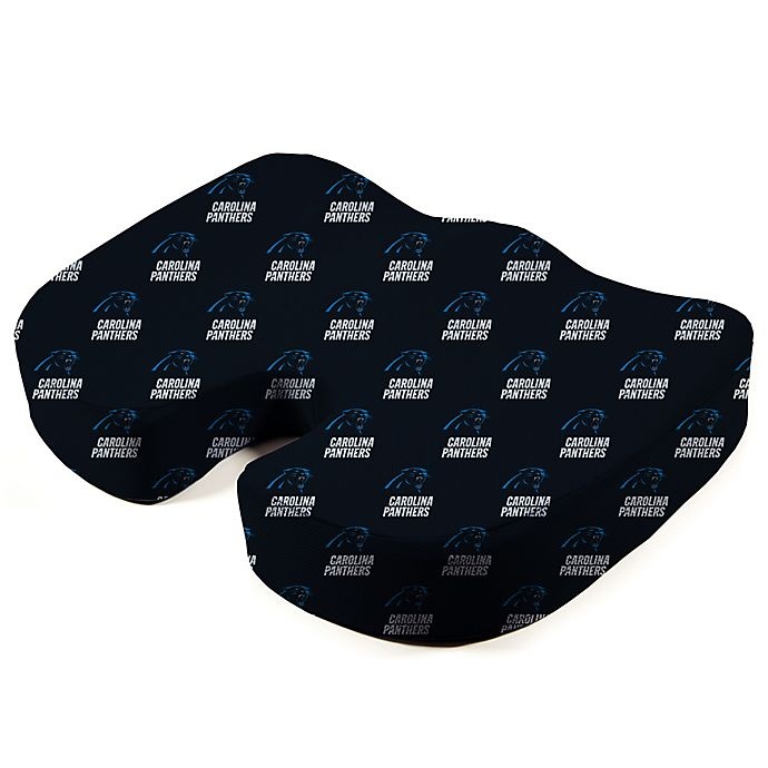 slide 1 of 1, NFL Carolina Panthers Memory Foam Seat Cushion, 1 ct