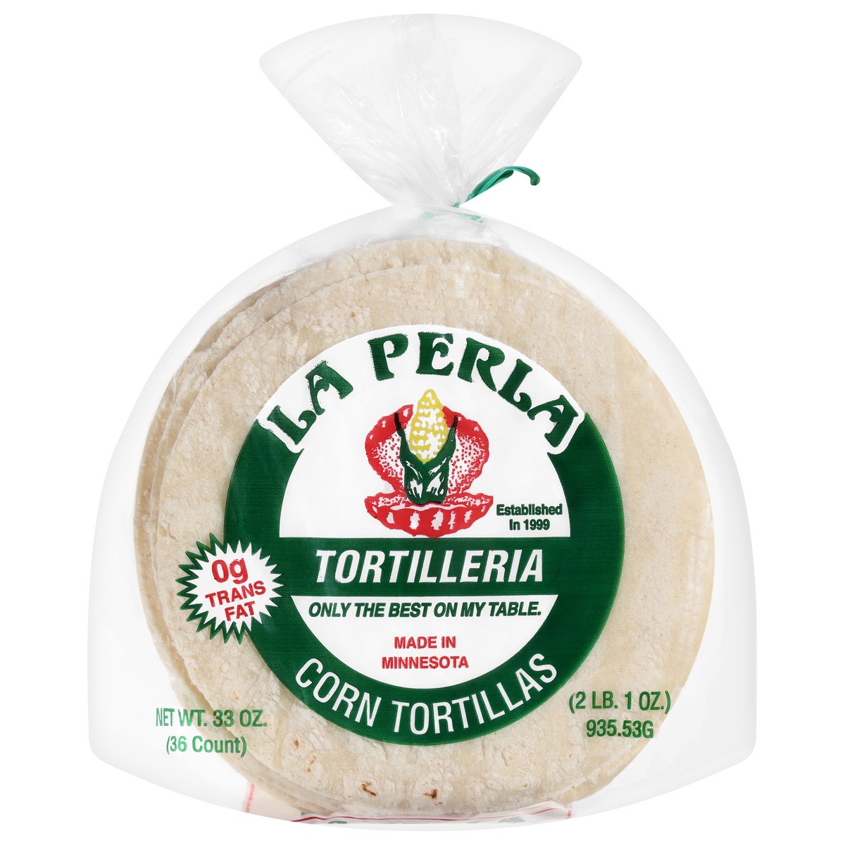 slide 1 of 9, La Perla Corn Tortillas Family Pack - 36 Each, 36 ct