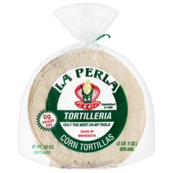 La Perla Corn Tortillas Family Pack - 36 Each