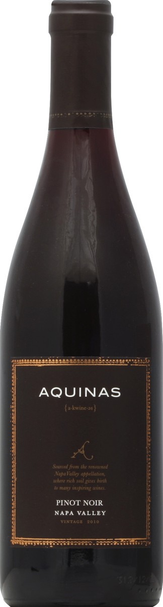 slide 2 of 2, Aquinas Pinot Noir, 750 ml