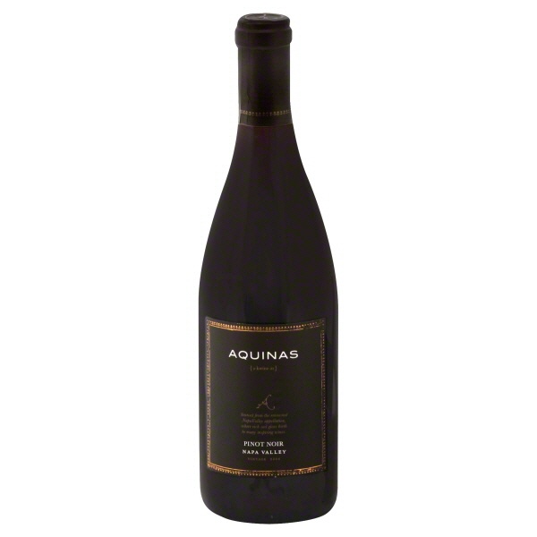 slide 1 of 2, Aquinas Pinot Noir, 750 ml