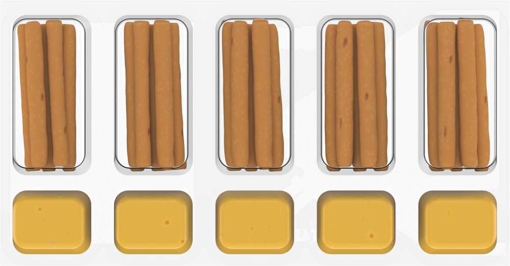 slide 4 of 4, Kroger Cheese and Pretzels, 5 ct; 4.5 oz