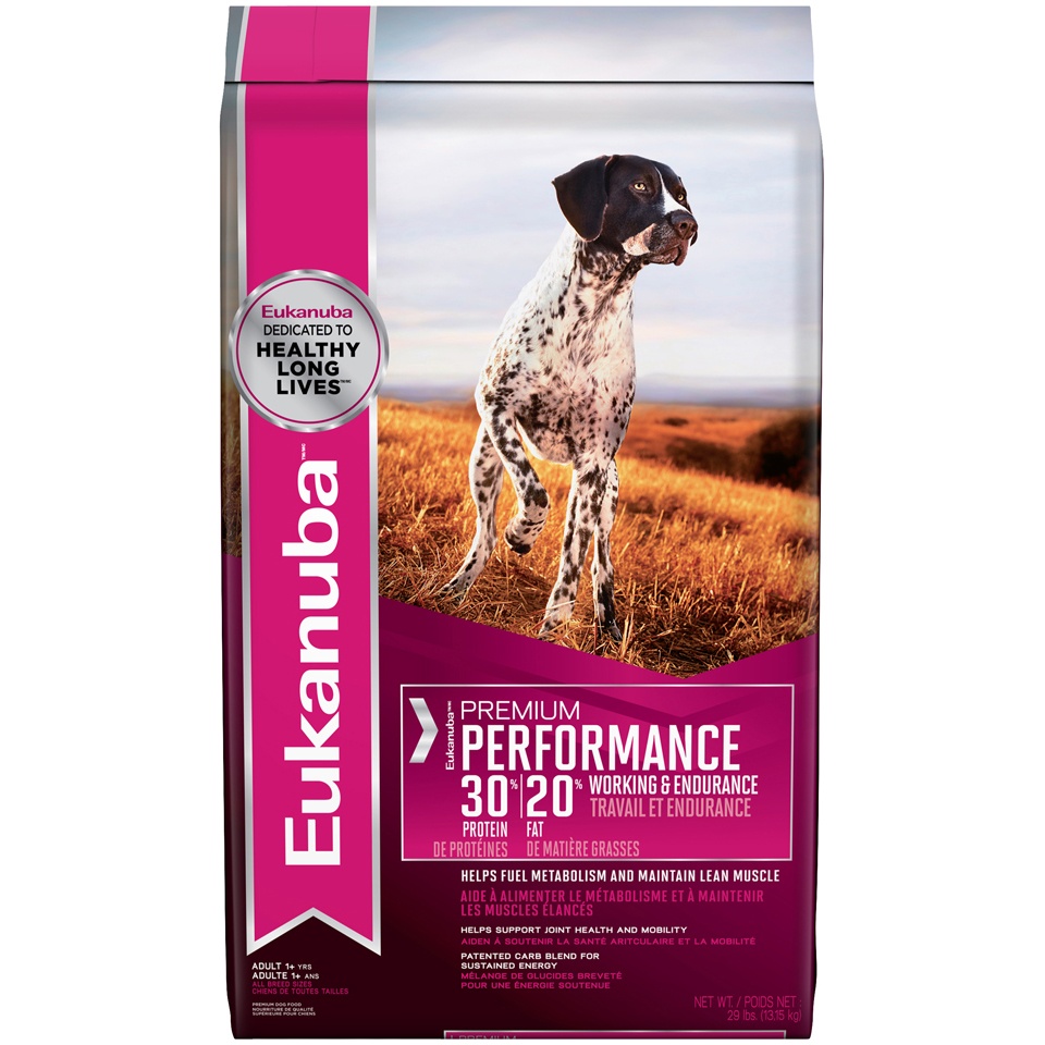 slide 1 of 7, Eukanuba Premium Performance 30/20 Adult Dog Food, 29 lb