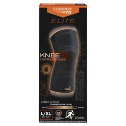 Copper Fit Elite Knee Sleeve, Small/Medium