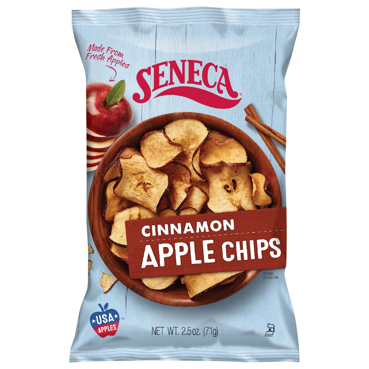 slide 2 of 2, Seneca Apple Chips, 2.5 oz