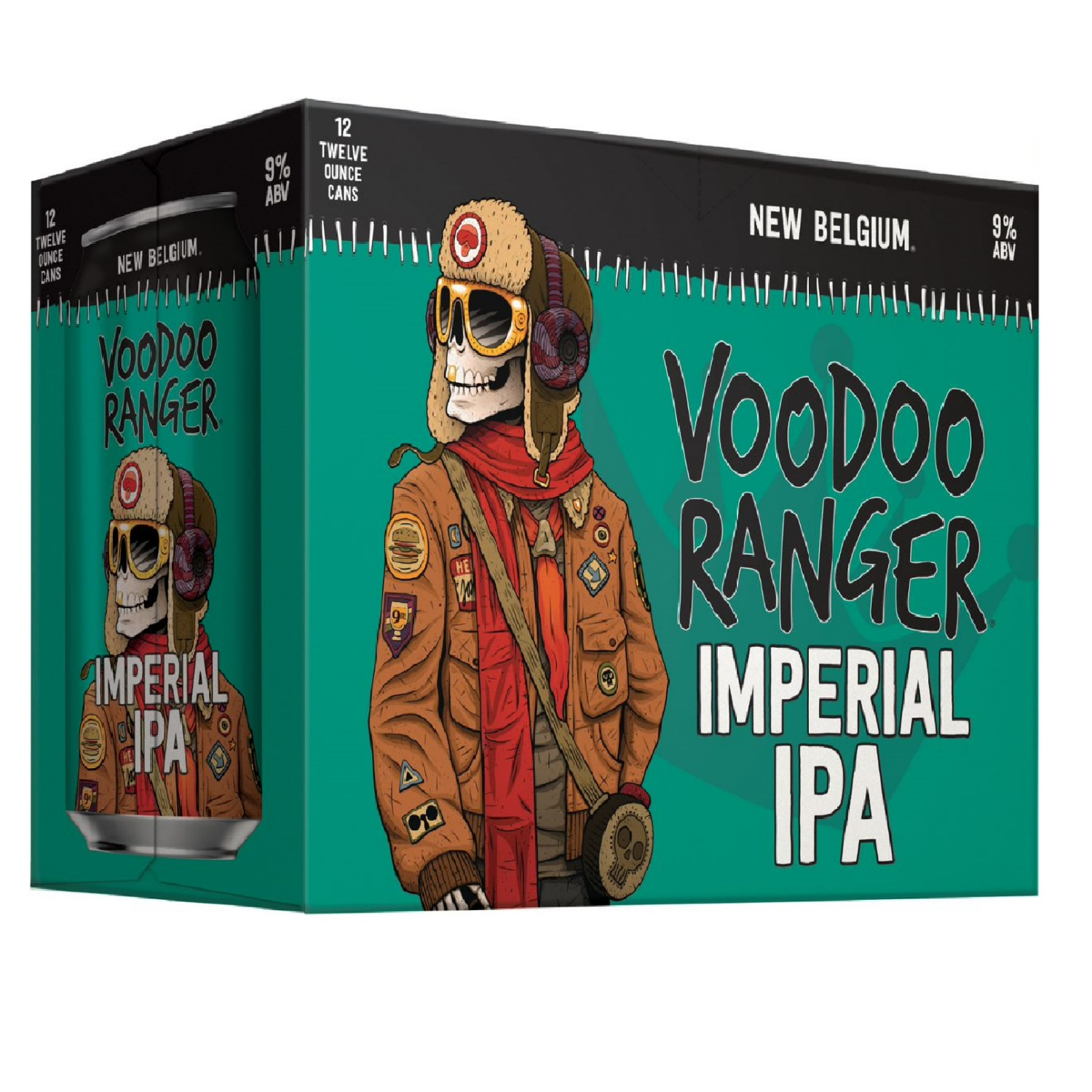 slide 1 of 1, Voodoo Ranger Imperial IPA Beer, Imperial IPA, 12 ct; 12 fl oz