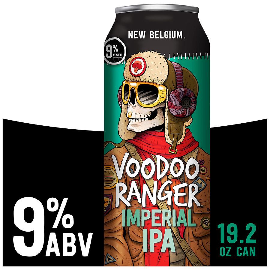 slide 3 of 5, Voodoo Ranger Imperial IPA Beer, Imperial IPA, 19.2 oz