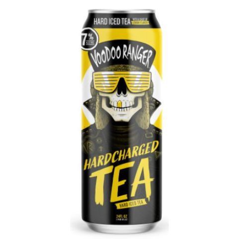 slide 1 of 1, New Belgium Voodoo Ranger Hardcharged Tea, 24 oz