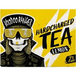 Voodoo Ranger Hardcharged Lemon Hard Tea 12 Pack, 12 fl oz Cans