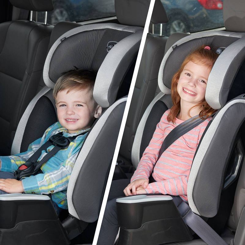 slide 6 of 13, Evenflo Maestro Sport Harness Booster Car Seat - Aspen Skies, 1 ct