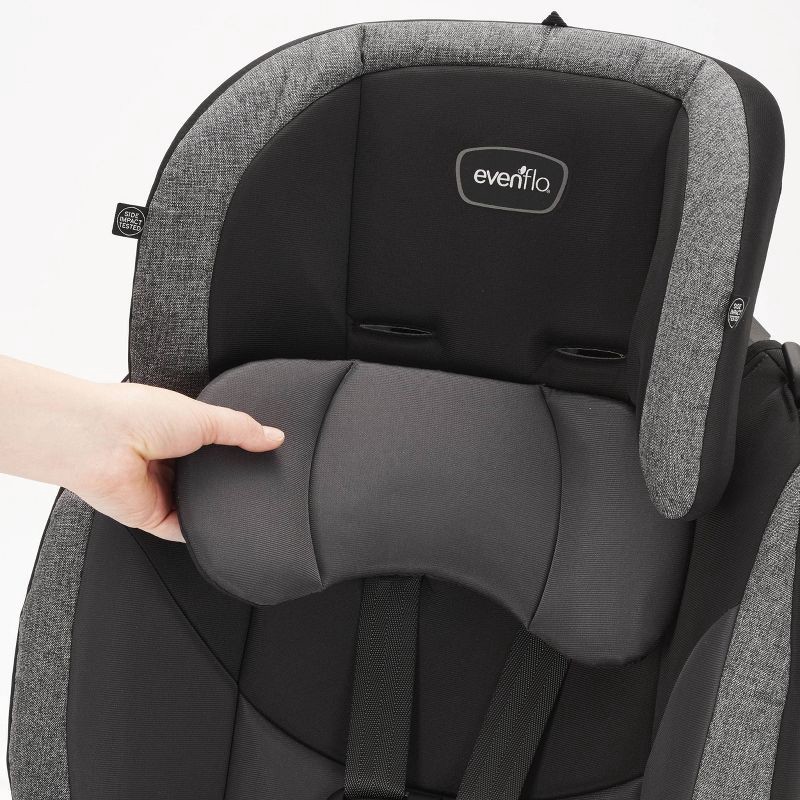 slide 8 of 13, Evenflo Maestro Sport Harness Booster Car Seat - Aspen Skies, 1 ct