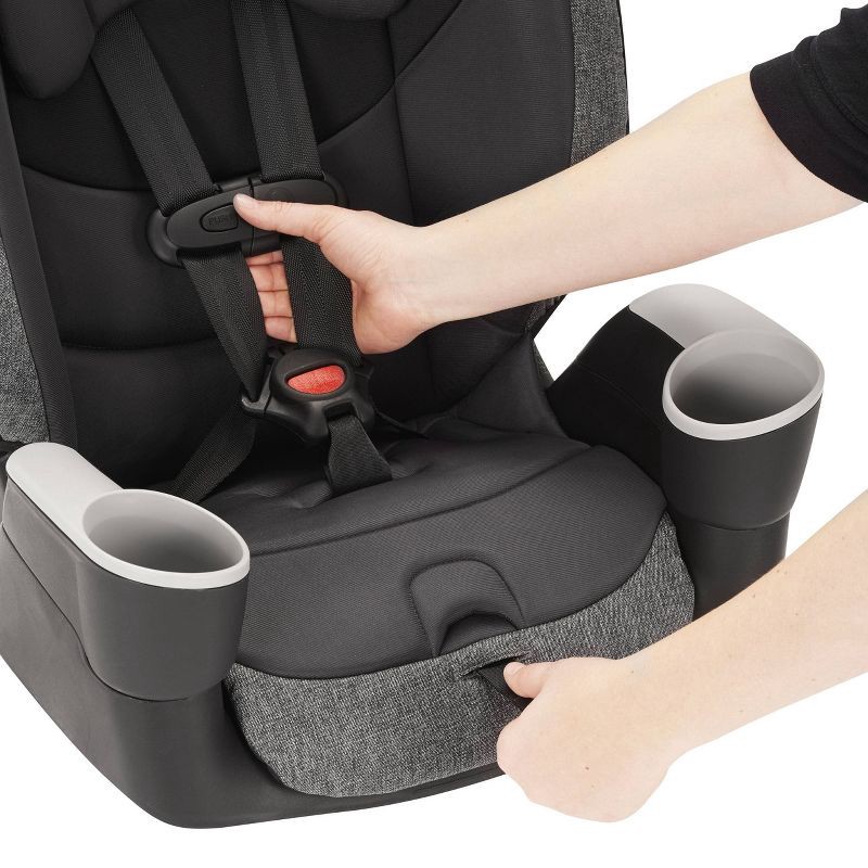 slide 9 of 13, Evenflo Maestro Sport Harness Booster Car Seat - Aspen Skies, 1 ct