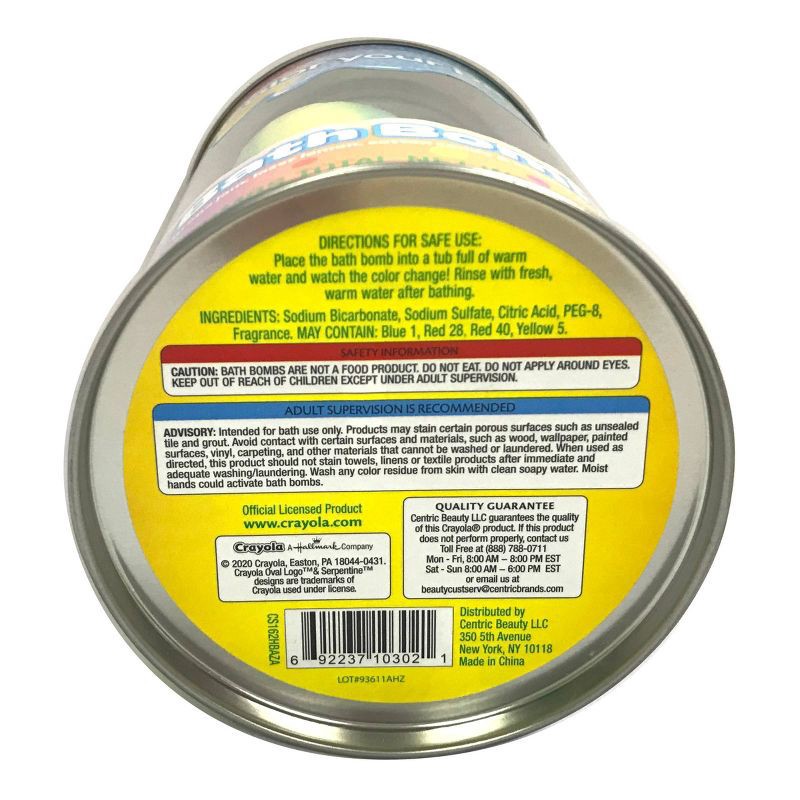 slide 2 of 3, Crayola Color Your Bath Bucket Bath Bomb - 11.29oz/8ct, 8 ct; 11.29 oz