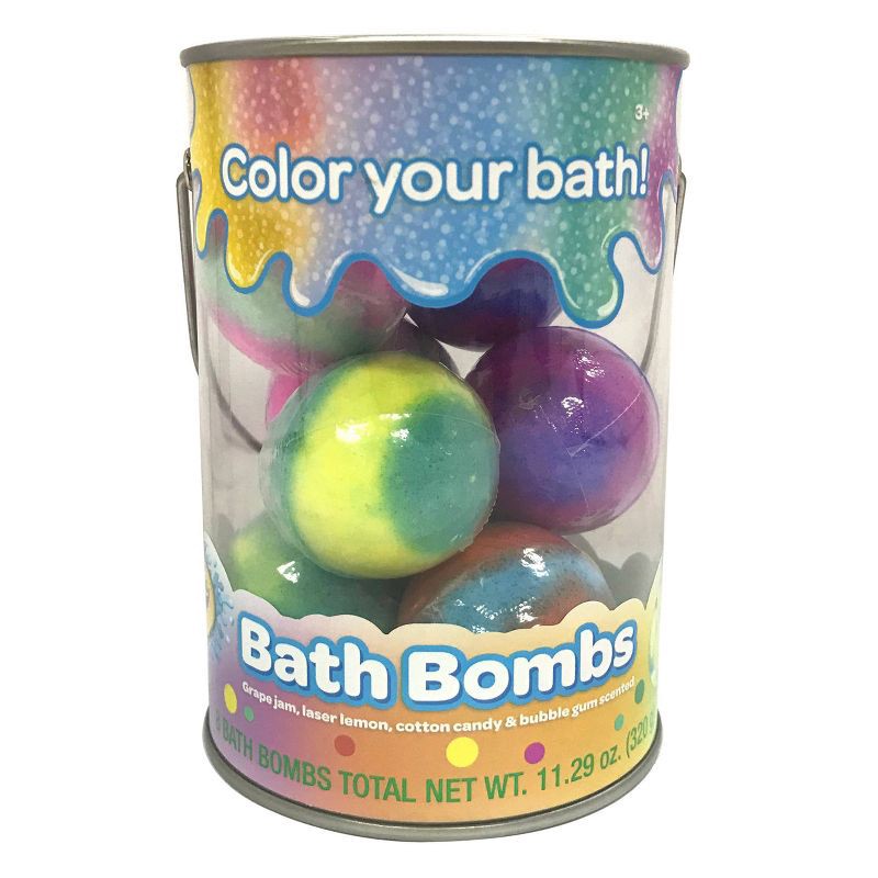 slide 1 of 3, Crayola Color Your Bath Bucket Bath Bomb - 11.29oz/8ct, 8 ct; 11.29 oz