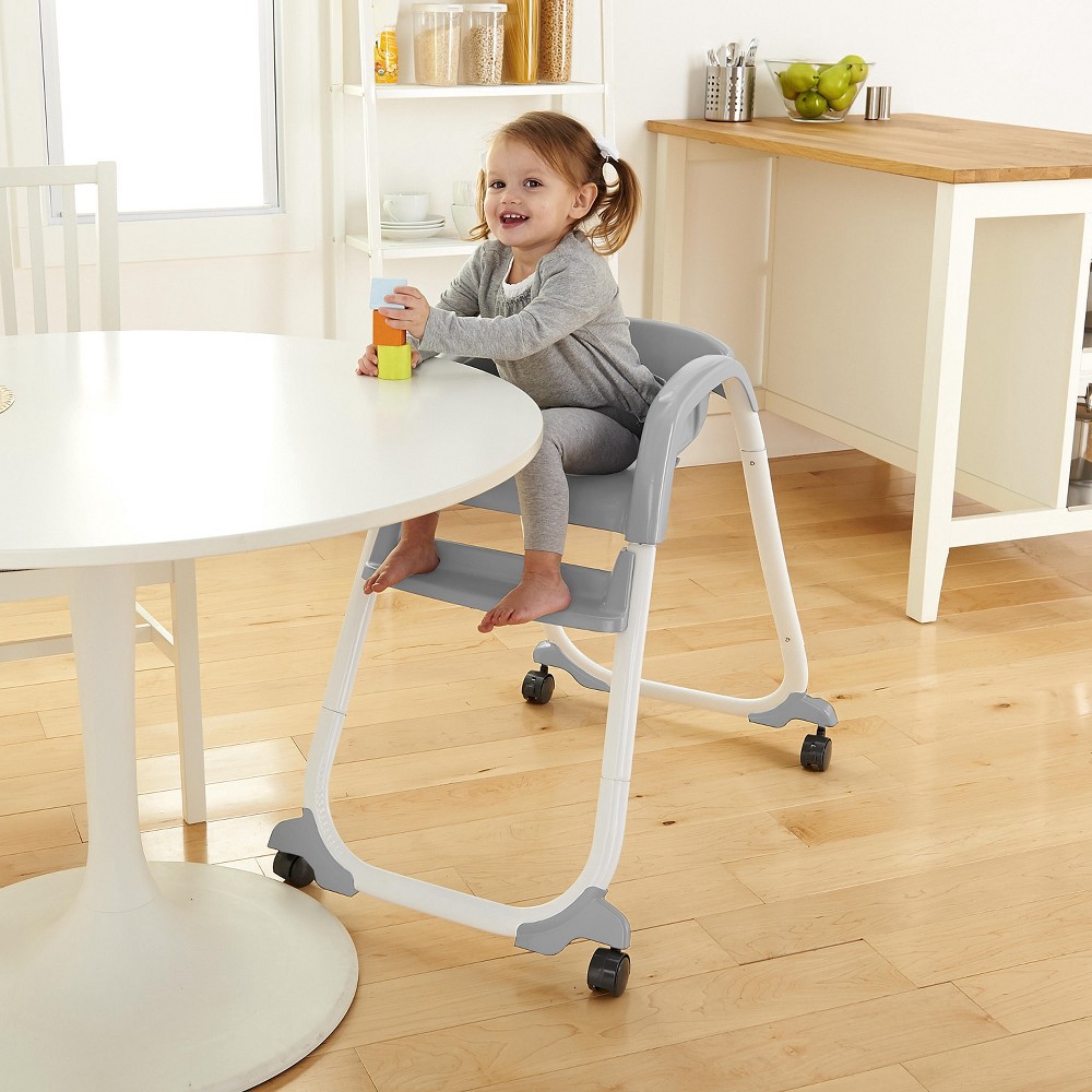 slide 8 of 13, Ingenuity SmartClean Trio Elite 3-in-1 High Chair, Toddler Chair & Booster Seat - Slate, 1 ct