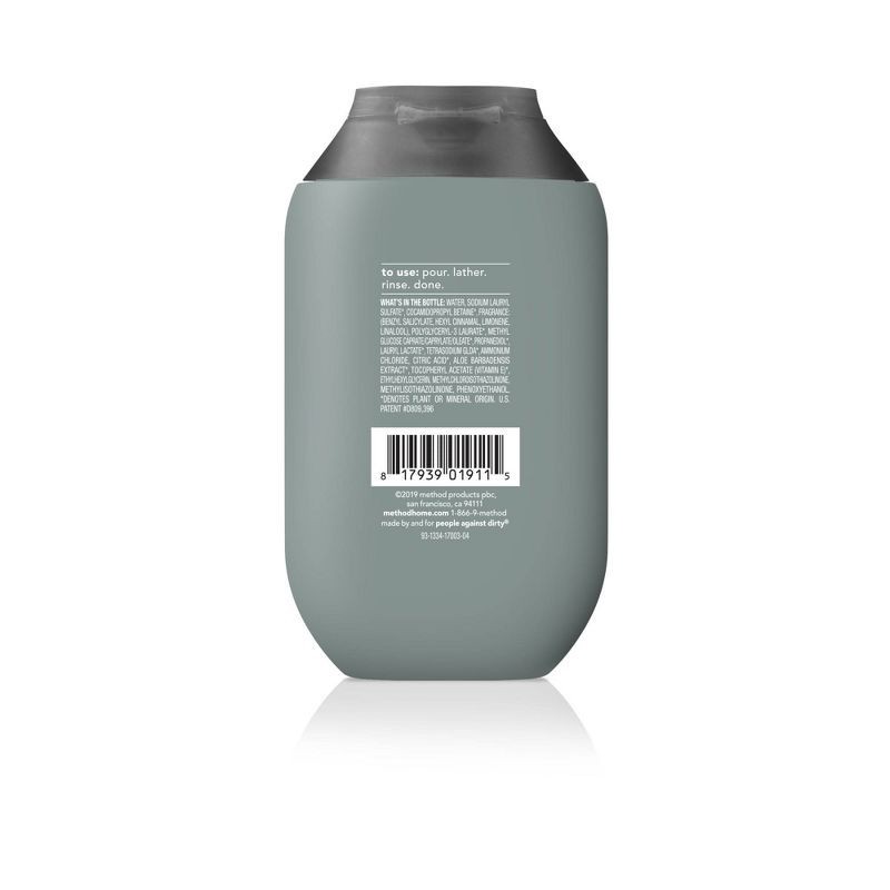 slide 2 of 4, Method Sea and Surf Men's Body Wash - Trial Size - 3.4 fl oz, 3.4 fl oz