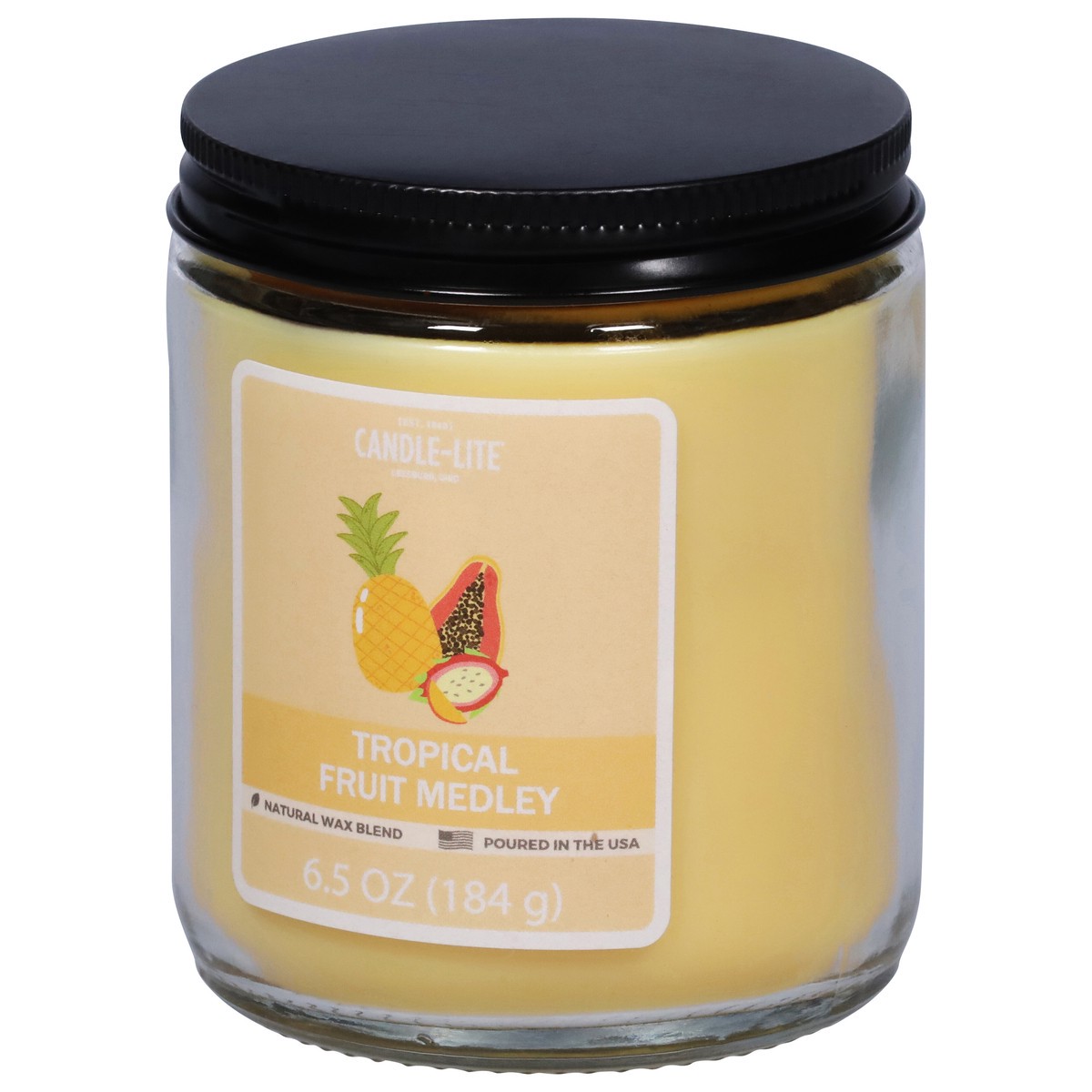 slide 3 of 11, Candle-Lite Tropical Fruit Medley Candle 1 ea, 1 ct