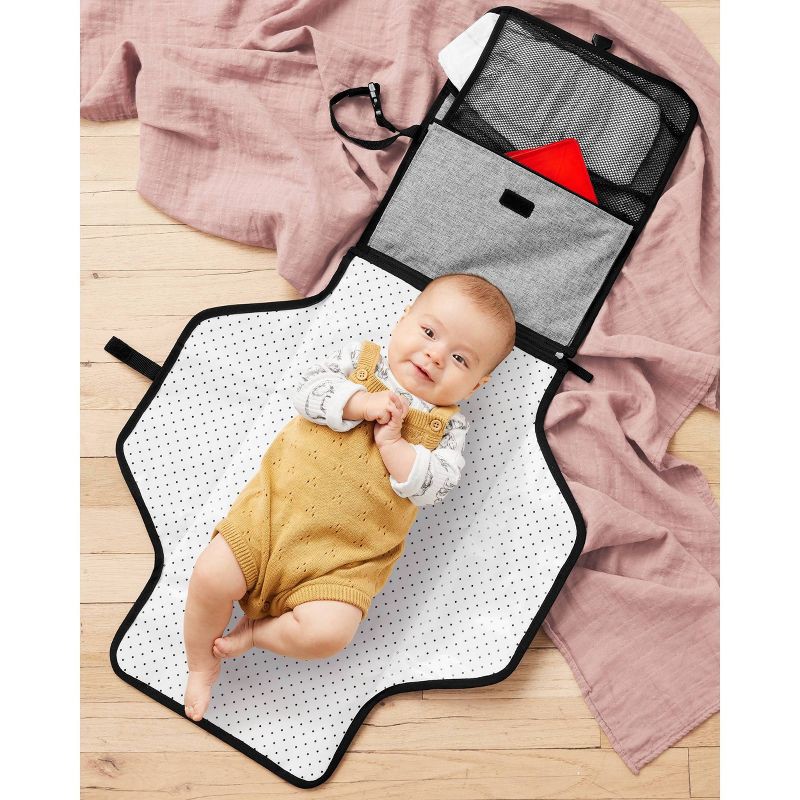 slide 4 of 12, Skip Hop Pronto Baby Changing Station - Gray Melange, 1 ct