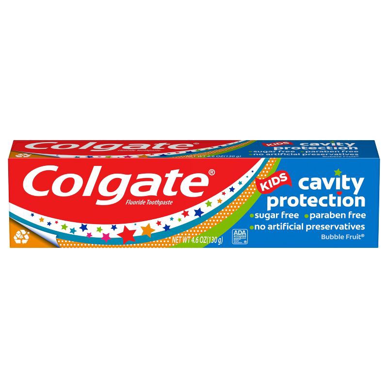 slide 1 of 13, Colgate Kids Cavity Protection Toothpaste Bubble Fruit - 4.6oz, 4.6 oz