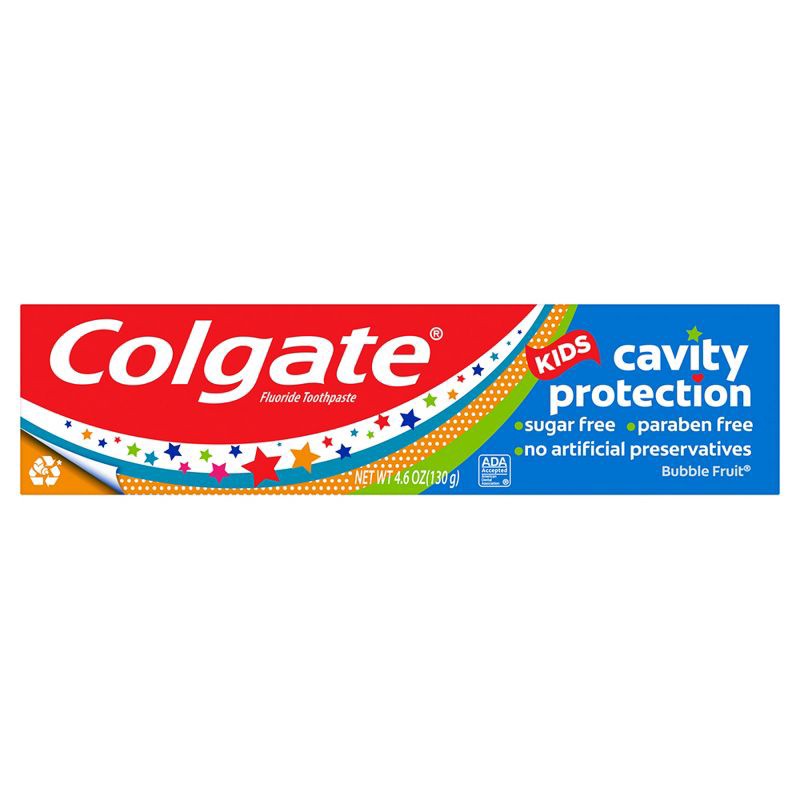 slide 13 of 13, Colgate Kids Cavity Protection Toothpaste Bubble Fruit - 4.6oz, 4.6 oz