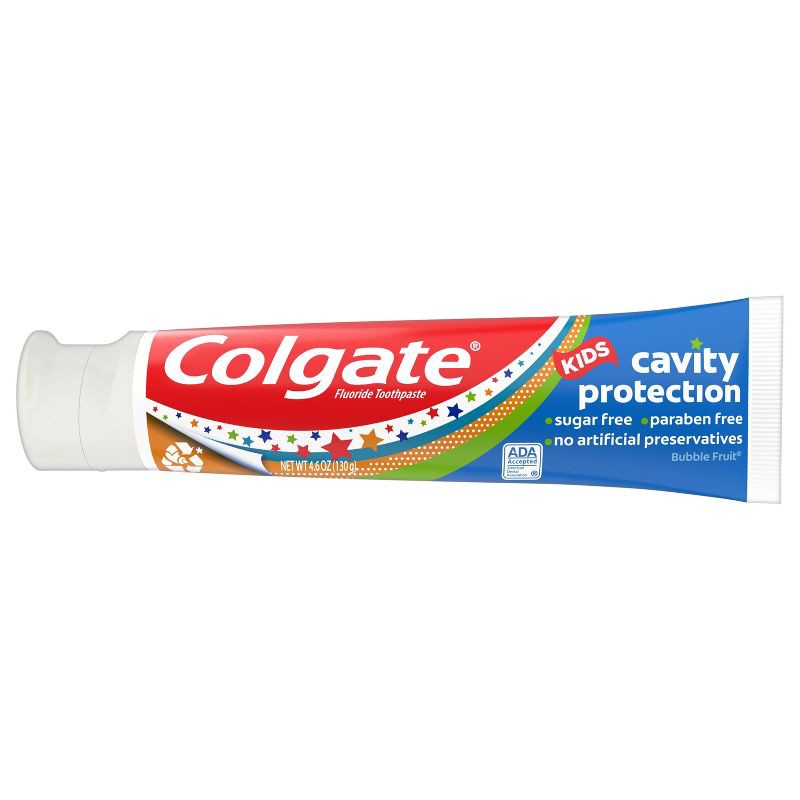 slide 9 of 13, Colgate Kids Cavity Protection Toothpaste Bubble Fruit - 4.6oz, 4.6 oz