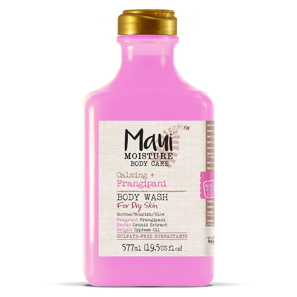 slide 1 of 4, Maui Moisture Franjipani Body Wash, 19 oz