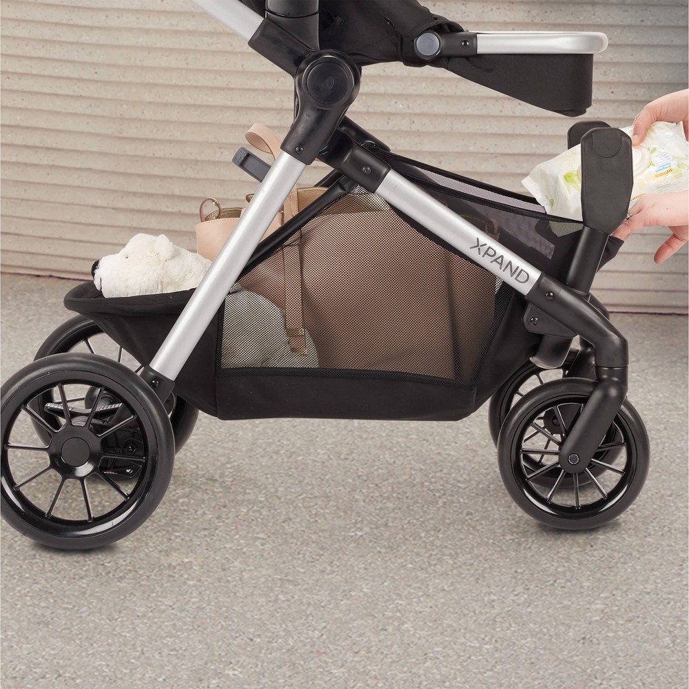 slide 26 of 38, Evenflo Pivot Xpand Modular Travel System with Stroller & Safemax Infant Car Seat-Roan, 1 ct