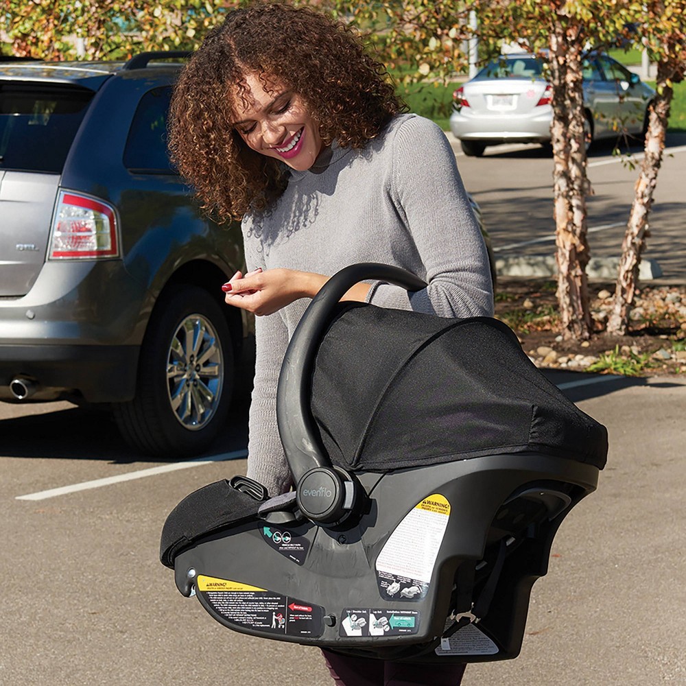 slide 3 of 38, Evenflo Pivot Xpand Modular Travel System with Stroller & Safemax Infant Car Seat-Roan, 1 ct