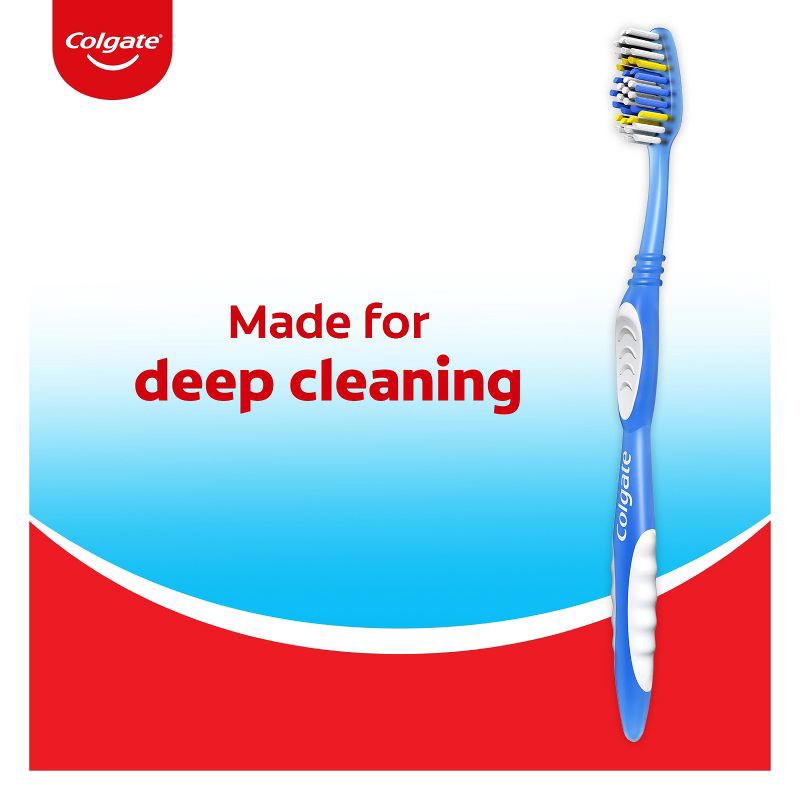 slide 4 of 9, Colgate Extra Clean Full Head Toothbrush Soft - 6ct, 6 ct