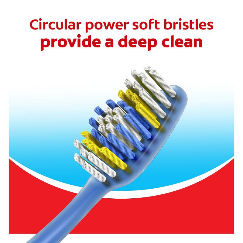 slide 5 of 9, Colgate Extra Clean Full Head Toothbrush Soft - 6ct, 6 ct