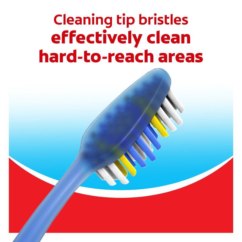 slide 6 of 13, Colgate Extra Clean Manual Toothbrush - Soft - 6ct, 6 ct