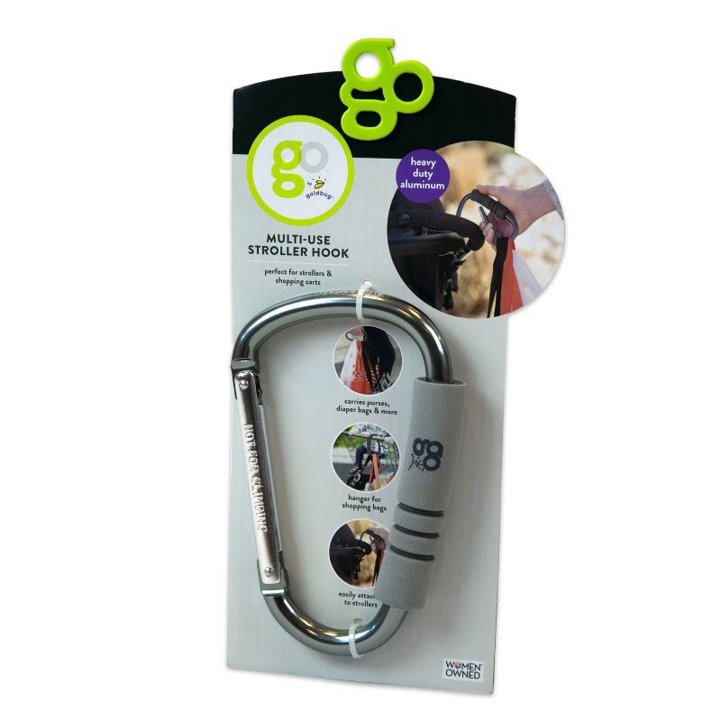 slide 3 of 5, Go by Goldbug Multi Use Hook For Strollers And Shopping Carts, 1 ct