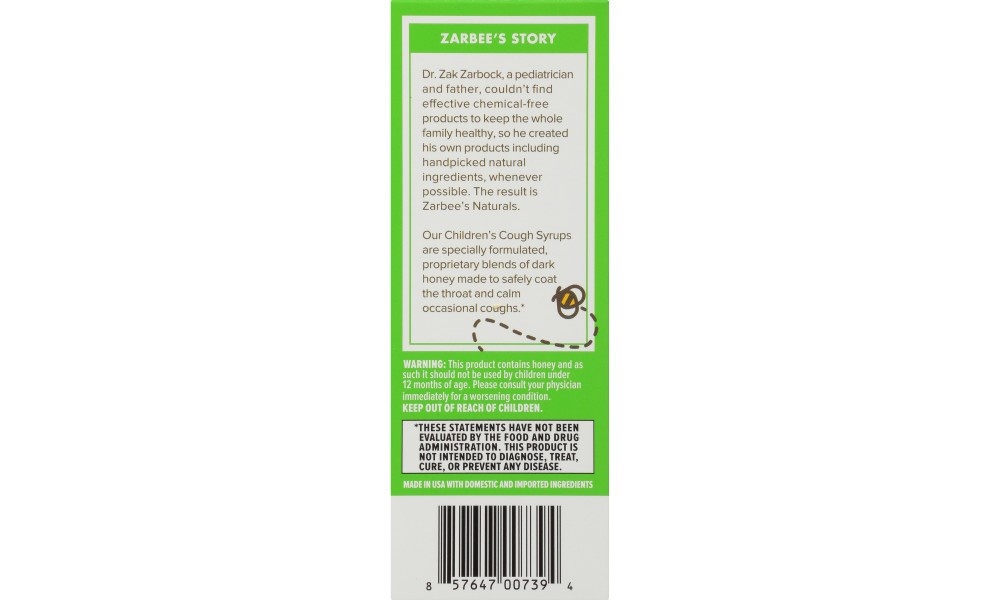 slide 4 of 4, Zarbee's Naturals Day & Night Cough+Mucus Value Pack, 2 ct; 8 fl oz