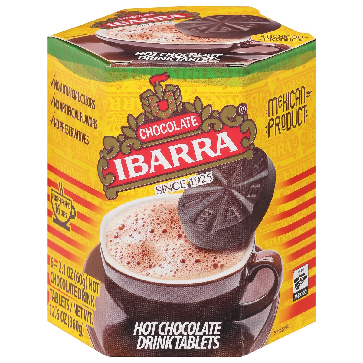 slide 6 of 13, Ibarra Tablets Hot Chocolate Drink - 6 ct, 6 ct