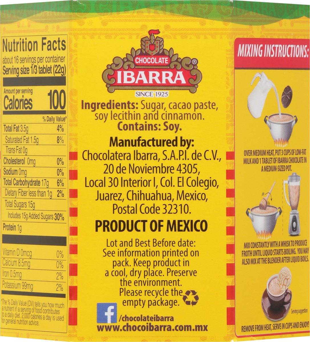 slide 7 of 13, Ibarra Tablets Hot Chocolate Drink - 6 ct, 6 ct