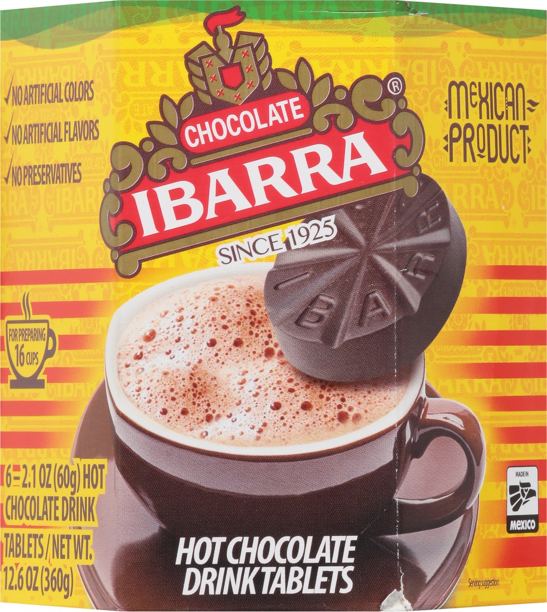 slide 5 of 13, Ibarra Tablets Hot Chocolate Drink - 6 ct, 6 ct